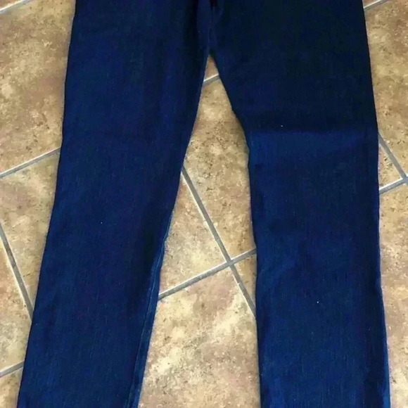 Coldwater Creek Women's Wide Band  Pull-on Straight Leg Jeans Size 12T - Picture 4 of 4